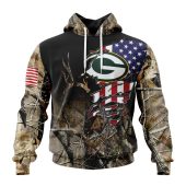 Nfl Green Bay Packers Custom Name Number Camo Realtree Hunting Pullover Hoodie 0553.jpg - demo10