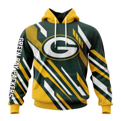NFL Green Bay Packers Custom Name Number MotoCross Concept Pullover Hoodie