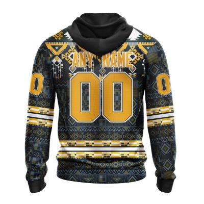 NFL Green Bay Packers Custom Name Number Native Concepts Pullover Hoodie