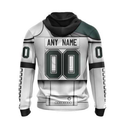 NFL Green Bay Packers Custom Name Number Star Wars Pullover Hoodie