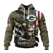 Nfl Green Bay Packers Custom Name Number Veterans Kneeling Soldier Pullover Hoodie 5100.jpg - demo10