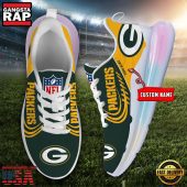 Nfl Green Bay Packers Custom Rainbow Atmospheric Cushion Running Shoes Womens Sneaker0882.jpg - demo10