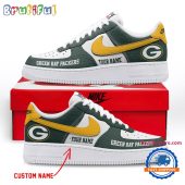 NFL Green Bay Packers Limited Edition Personalized Air Force 1 Shoes Sneaker