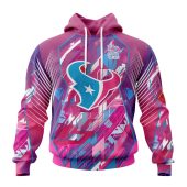NFL Houston Texans Breast Cancer Pullover Hoodie