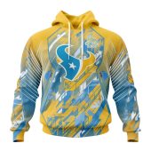 NFL Houston Texans Childhood Cancers Pullover Hoodie