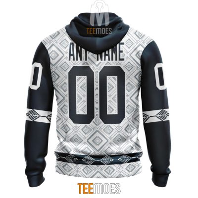 NFL Houston Texans Custom Name Number Native Pattern Pullover Hoodie