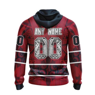 NFL Houston Texans Custom Name Number Native With Samoa Culture Pullover Hoodie