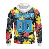 Nfl Houston Texans Custom Name Number Puzzle Autism Awareness Pullover Hoodie Back.jpg - demo10