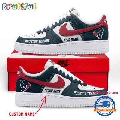 NFL Houston Texans Limited Edition Personalized Air Force 1 Shoes Sneaker
