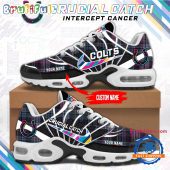 NFL Indianapolis Colts Crucial Catch Intercept Cancer Air Max Plus Shoes Sneaker