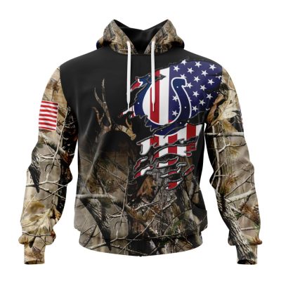 NFL Indianapolis Colts Custom Name Number Camo Realtree Hunting Pullover Hoodie
