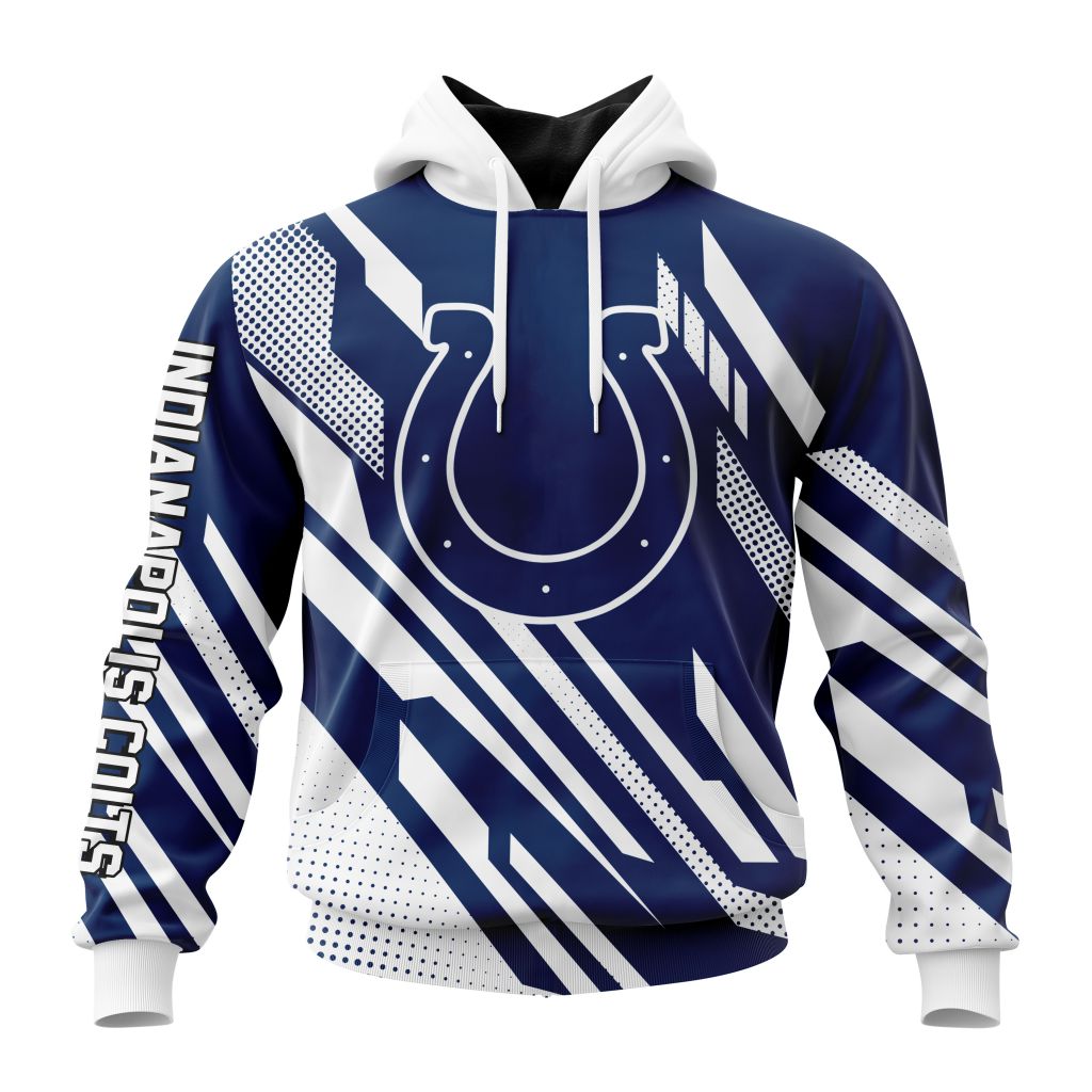 NFL Indianapolis Colts Custom Name Number MotoCross Concept Pullover Hoodie NFL Indianapolis Colts Custom Name Number MotoCross Concept Pullover Hoodie