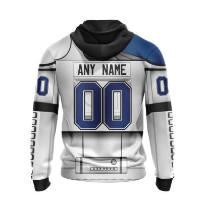 NFL Indianapolis Colts Custom Name Number Star Wars Pullover Hoodie