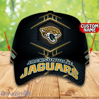 NFL Jacksonville Jaguars Custom Name Black Classic Cap