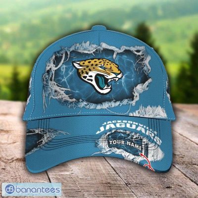 NFL Jacksonville Jaguars Custom Name Blue Classic Cap