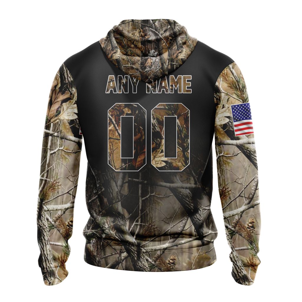 NFL Jacksonville Jaguars Custom Name Number Camo Realtree Hunting Pullover Hoodie NFL Jacksonville Jaguars Custom Name Number Camo Realtree Hunting Pullover Hoodie
