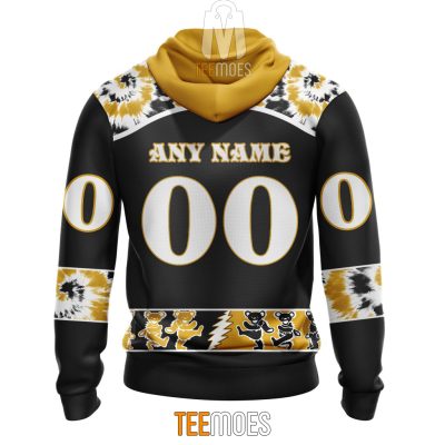 NFL Jacksonville Jaguars Custom Name Number Grateful Dead Pullover Hoodie