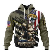 Nfl Jacksonville Jaguars Custom Name Number Veterans Kneeling Soldier Pullover Hoodie 4419.jpg - demo10