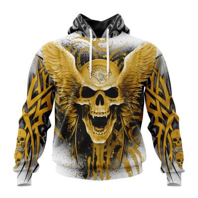 NFL Jacksonville Jaguars Kits With Skull Art Pullover Hoodie