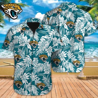 NFL Jacksonville Jaguars Tropical Leafs Hawaiian Shirt