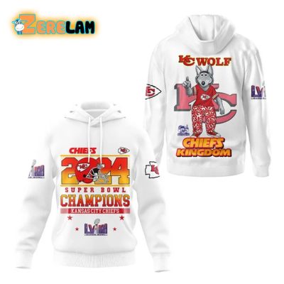 NFL Kansas City Chiefs 2024 Super Bowl Champions LVIII Pullover Hoodie