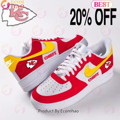 NEW] NFL Kansas City Chiefs Air Force 1 Sneakers