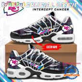 NFL Kansas City Chiefs Crucial Catch Intercept Cancer Air Max Plus Shoes Sneaker