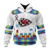 Nfl Kansas City Chiefs Custom Name Number Autism Awareness Pullover Hoodie Front.jpg - demo10