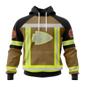 Nfl Kansas City Chiefs Custom Name Number Firefighter Uniform Pullover Hoodie 2747.jpg - demo10
