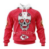 Nfl Kansas City Chiefs Custom Name Number Kits For Dia De Muertos Pullover Hoodie 4745.jpg - demo10