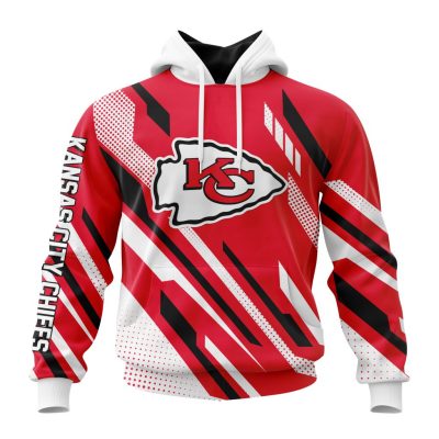 NFL Kansas City Chiefs Custom Name Number MotoCross Concept Pullover Hoodie