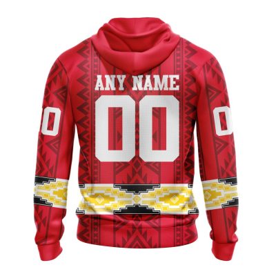 NFL Kansas City Chiefs Custom Name Number Native Concepts Pullover Hoodie