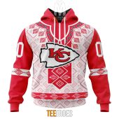 Nfl Kansas City Chiefs Custom Name Number Native Pattern Pullover Hoodie 1706.jpg - demo10