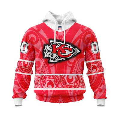 NFL Kansas City Chiefs Custom Name Number Native With Samoa Culture Pullover Hoodie