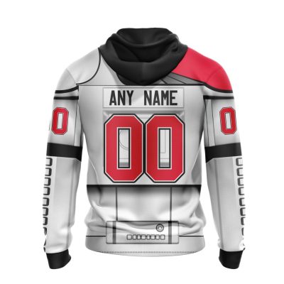 NFL Kansas City Chiefs Custom Name Number Star Wars Pullover Hoodie