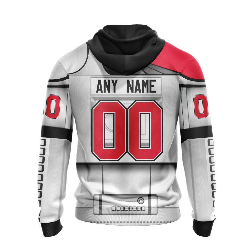 NFL Kansas City Chiefs Custom Name Number Star Wars Pullover Hoodie NFL Kansas City Chiefs Custom Name Number Star Wars Pullover Hoodie