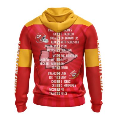 NFL Kansas City Chiefs Super Bowl LVII Champions Pullover Hoodie