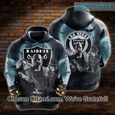 NFL Las Vegas Raiders Jason Voorhees Halloween Pullover Hoodie
