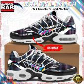 NFL Los Angeles Chargers Crucial Catch Intercept Cancer Air Max Plus Shoes Running Sneakers