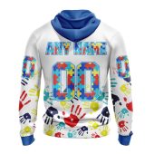 Nfl Los Angeles Chargers Custom Name Number Autism Awareness Hands Pullover Hoodie 2203.jpg - demo10