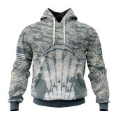Nfl Los Angeles Chargers Custom Name Number Honor Us Air Force Veterans Pullover Hoodie 3317.jpg - demo10
