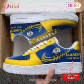 Nfl Los Angeles Rams Air Force 1 Sneaker Custom Name You Look Elegant Man - demo10