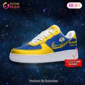 Nfl Los Angeles Rams Air Force 1 Sneaker Custom Name Nice Bread, I Like It - demo10