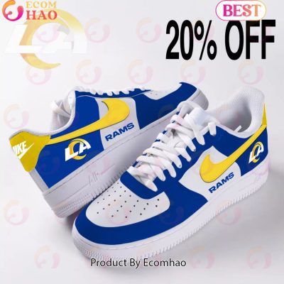 NEW] NFL Los Angeles Rams Air Force 1 Sneakers
