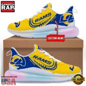 Nfl Los Angeles Rams Custom Rainbow Atmospheric Cushion Running Shoes Womens Sneaker5958.jpg - demo10