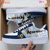 NFL Los Angeles Rams Special Logo Style Air Force 1 Sneakers