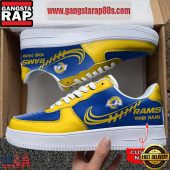 Nfl Los Angeles Rams Unique Design Custom Name Air Force 1 Sneaker Shoes0164.jpg - demo10