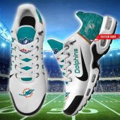 NFL Miami Dolphins Air Max Plus Running Shoes Custom Name