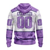 Nfl Miami Dolphins Custom Name Number Fight Cancer Pullover Hoodie Back.jpg - demo10