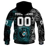 Nfl Miami Dolphins Custom Name Number Rose Dragon Pullover Hoodie Back.jpg - demo10
